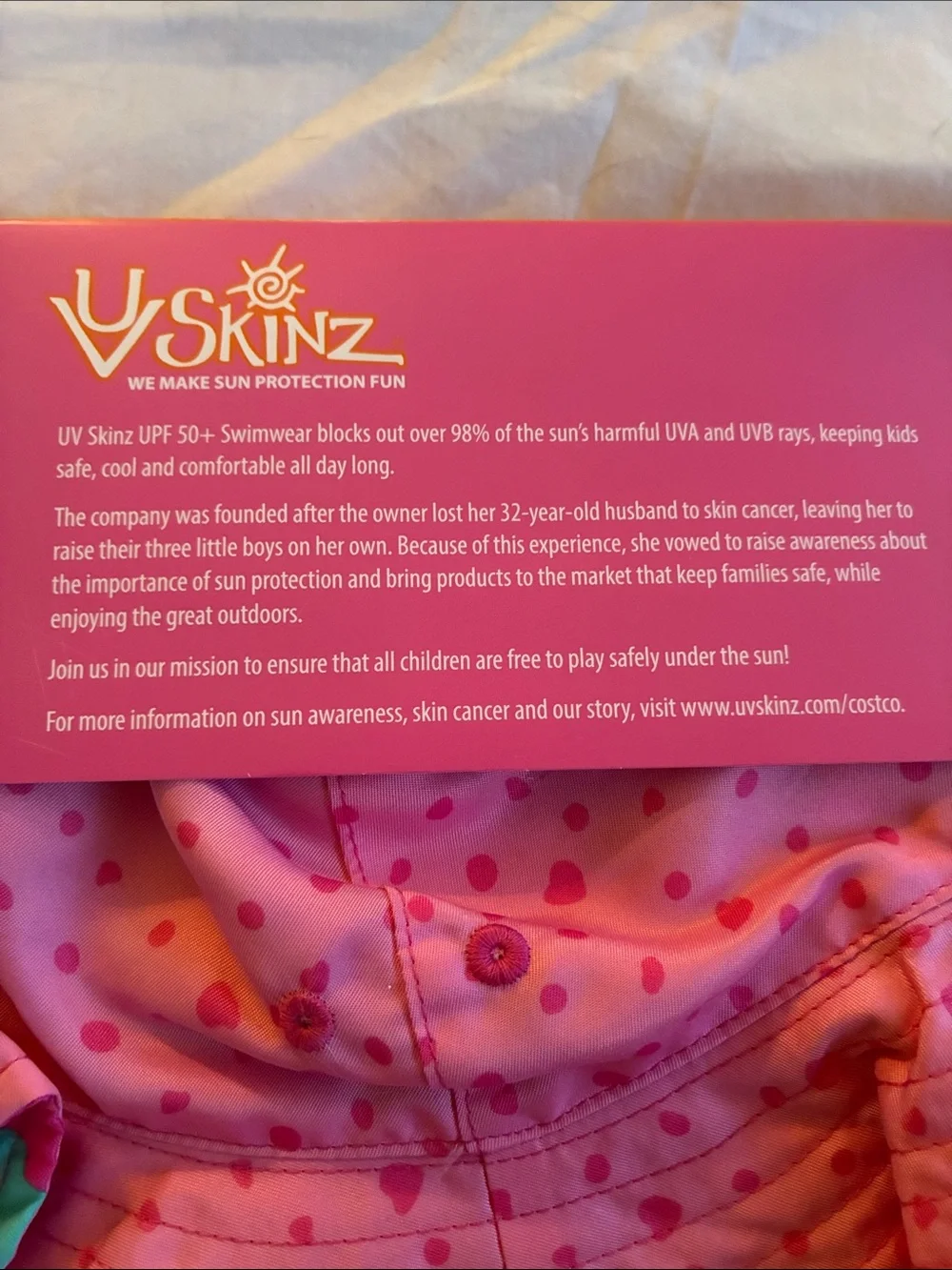 UV Skinz- Pink Floral Girls' Rashguard Swim Top - Pink Multicolor